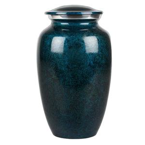 Urna de cremación de diseño antiguo de alta calidad, esmalte artesanal moderno, más vendido, urna de cremación de aluminio - Product Image 1