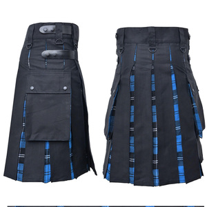 Hot Selling Tartan Kilt Professional Design Traditional Dress Kilts Plaid Skirts for Outdoor <b>Musical</b> Instrument <b>Accessories</b> - Product Image 6