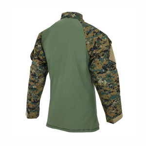 เสื้อกีฬากลางแจ้ง แนวแทคติคอล คอเหลี่ยม ซิป น้ำหนักเบา ระบายอากาศได้ดี ซับเหงื่อ ผ้าฝ้าย 100% รับสั่งทำ - Product Image 2