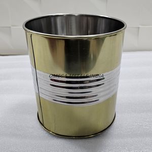 Elegante enfriador de cerveza y vino de acero inoxidable, cubo de hielo portátil con asas para uso en interiores y exteriores - Product Image 3