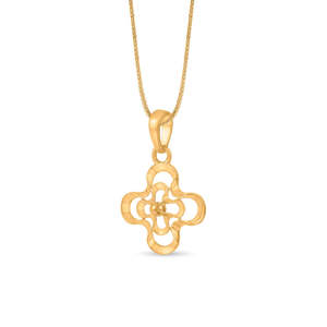Collier pendentif numéro en or 18 carats avec perle et diamant moissanite, chaîne tendance religieuse - Product Image 4