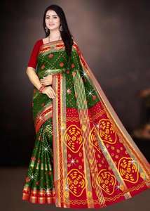 Prachi algodón impreso al por mayor Sari fabricantes en la India - Product Image 2