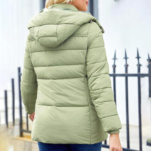 Veste d'hiver légère avec logo personnalisé impression broderie chaud extérieur isolé manteau OEM usine fournisseur fabricant - Product Image 5