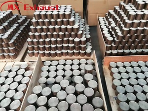 Convertidor catalítico Euro3, Euro4, Euro5, convertidores catalíticos universales de tres vías personalizables, 1 núcleo S núcleo 3 núcleo de metálico - Product Image 3