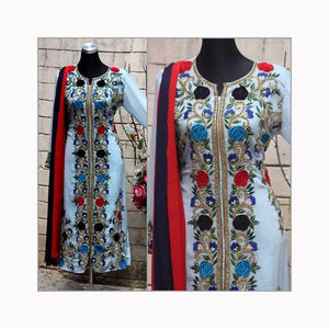 Vestido circular Sika de buena calidad, clásico y atemporal para dama de oficina, diseño de lujo, moda - Product Image 3