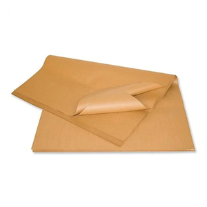 Papel de Regalo Kraft de 50*70cm y 80g al por Mayor, Papel Kraft Marrón de 170gsm para la Industria de la Confección - Product Image 2