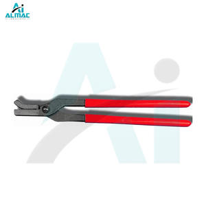 ALMAC Heavy Duty Alligator Tongs with Plastic Grip Corrosion Resistant Construction for Reliable <b>Horseshoeing</b> Performance - Product Image 1