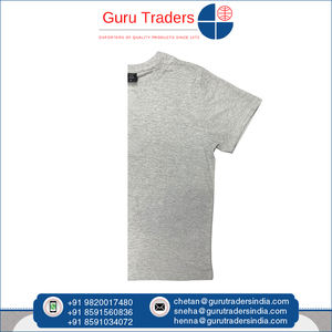Camisetas de manga corta de algodón con cuello redondo y peso de tela 180 GSM de estilo informal de la mejor calidad más vendida a precio bajo de mercado 100% - Product Image 3