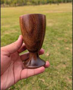 Copa de vino de madera ecológica para vino y licores - Product Image 1