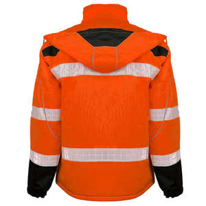 Veste de sécurité haute visibilité, prix abordable, style haut de gamme, nouvelle arrivée, durable, antibactérienne, tissu respirant et doux - Product Image 5