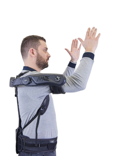 Comau MATE-XT GO Passive Wearable Robot | Ergonomic Upper Body Shoulder Arm Support | Personal Protective Equipment | Size Small