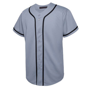 Uniforme de baseball unisexe, nouveau modèle, séchage rapide, respirant, 100% polyester, été, léger, manches longues, ensembles pour adultes, jeunes et plus - Product Image 5