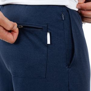 Personnalisé de haute qualité extensible dans les quatre sens hommes décontracté 88% polyester 12% Spandex pantalon de jogging couleur unie chiné Performance Jogger - Product Image 4