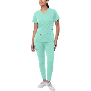 Costumes de gommage élégants de qualité supérieure pour femmes ensembles d'uniformes médicaux professionnels pour les infirmières et les travailleuses de la santé approvisionnement en vrac OEM - Product Image 6