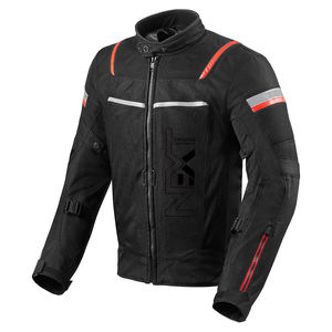Chaqueta de moto para hombre de tres tonos de color de bloque Cardura para motocicleta y carreras de autos de alta calidad con todas las armaduras de protección - Product Image 3