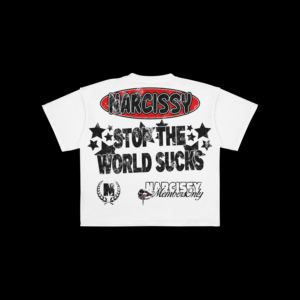 LOGOTIPO personalizado al por mayor recortada camiseta hombres Boxy camiseta gráfica camisetas peso pesado estampado Streetwear camiseta fabricantes - Product Image 3