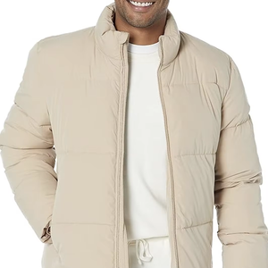 Veste matelassée à col montant pour homme, poids lourd, fabrication directe d'usine au Bangladesh, nouvelle arrivée, hiver, chaude, veste à bulles, vêtements d'extérieur - Product Image 1