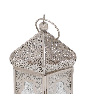 High Quality Round Available Glass Candle Jar for Home & Hotel Decoration Trendy New Design Best Price Metal Candle <b>Lantern</b> - Product Image 3
