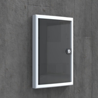 Boîtier en plastique ABS/PC 250x375x126 mm, boîte à compteurs encastrée, monophasé/triphasé, capacité 9 MCB, IP40, blanc