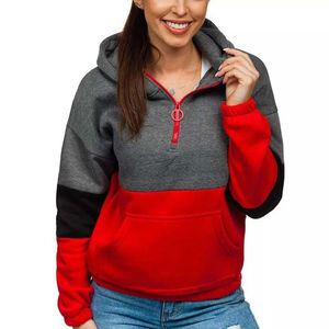 Sweat à capuche pour femme, style streetwear décontracté pour l'été, logo sur le devant, prix bas, vente en gros, meilleure mode d'hiver - Product Image 3