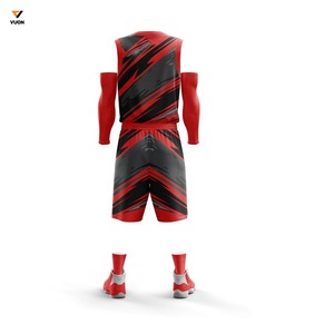 2025 Conjunto de traje de baloncesto de doble cara personalizado, usado en ambos lados. Conjuntos de gimnasio con diseño de uniformes del fabricante de trajes de baloncesto - Product Image 2