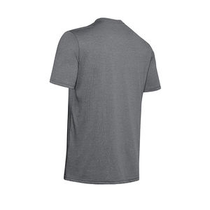 T-shirts pour hommes en jersey 100% coton, couleur unie, séchage rapide, respirants, coupe classique, col rond, manches courtes, imprimés en sérigraphie - Product Image 5