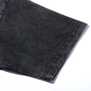 เสื้อยืดโอเวอร์ไซส์สำหรับผู้ชายเสื้อยืดผ้าฝ้ายฟอกสีแบบว่างเปล่าเสื้อยืดวินเทจพิมพ์ลายได้ตามต้องการ - Product Image 4