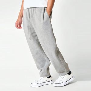 Pantalon de survêtement décontracté en molleton pour homme, taille mi-haute, coupe ample, avec cordon de serrage et poches, style Hip Hop, léger - Product Image 4