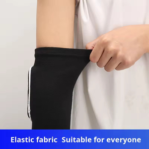 Protector de codo profesional, funda protectora para el codo, tela elástica transpirable, acolchado de impacto de alta densidad, diseño cómodo - Product Image 5