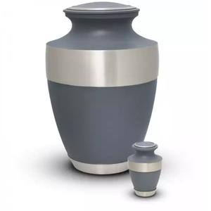 Venta al por mayor de urnas de cremación funeraria para adultos para cenizas humanas, urna de estilo occidental de cremación de aluminio y metal de India - Product Image 5