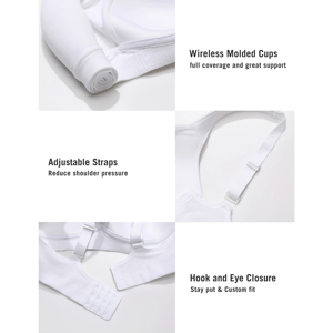 สปอร์ตบราสำหรับผู้หญิงเอวสูงไร้รอยต่อสำหรับออกกำลังกายเสื้อกล้ามแขนกุดด้านหน้าโลโก้สไตล์เรียบง่าย - Product Image 6