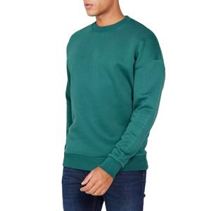 Sudaderas de algodón al por mayor para hombre, personalizables con logotipo, manga larga, hombros caídos, estilo urbano, unisex. - Product Image 3