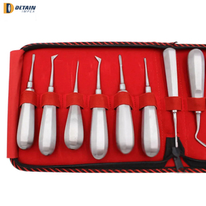 13ชิ้นปากีสถานทำชุดลิฟท์รากฟันสแตนเลสเครื่องมือสกัดฟัน sutur เครื่องมือทางการแพทย์ - Product Image 2