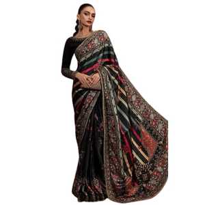 Vêtements indiens et pakistanais de haute qualité, tailles personnalisées, vêtements traditionnels pour mariage et fêtes, broderie lourde, polyester indien - Product Image 1
