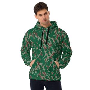 Sudadera con capucha de camuflaje de lana transpirable por sublimación personalizada 2025 para hombres con estampado en relieve 3D de gran tamaño para caza al aire libre - Product Image 6