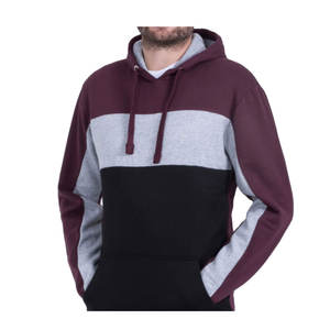 Venta al por mayor 100% algodón 400gsm peso pesado hombres sudaderas con capucha diseño personalizado cremallera pulóver gran tamaño polar en blanco personalizable - Product Image 4