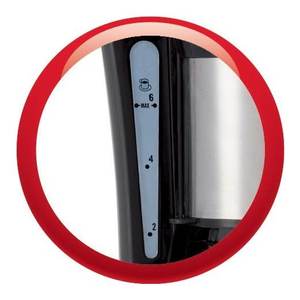 Cafetera Eléctrica de Goteo Moulinex FG1528 de 600W y 6 Tazas, Estilo Americano, Color Negro - Product Image 5