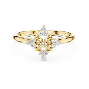 Anillo Ajustable Zafiro 14K con Piedra para Parejas - Product Image 5