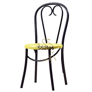 Indian Designer Unique Handcrafted Iron Plastic Cane Hotels Outdoor <b>Chair</b> Modern Latest Design <b>Chair</b> - Product Image 1