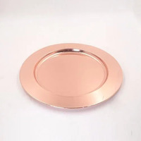 Eleganter Umweltfreundlicher Anpassbarer Metall-Untersetzer in Gold mit Modernem Muster für Geschenke, Heimdekoration und Esstischgebrauch