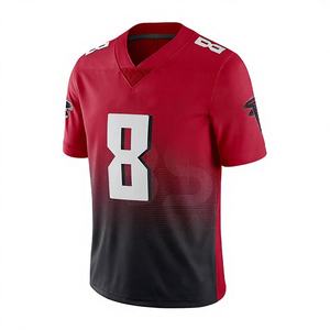 Usine Nouveaux modèles Maillot de football américain cousu Logo personnalisé Design Maillot de football Fan - Product Image 1