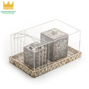 For Ramadan Eid Gifts Mother of Pearl Inlay Mubkhar <b>Burner</b> <b>Bukhoor</b> <b>Burner</b> Incense Box and Tray <b>Burner</b> Bakhoor Arabic - Product Image 3