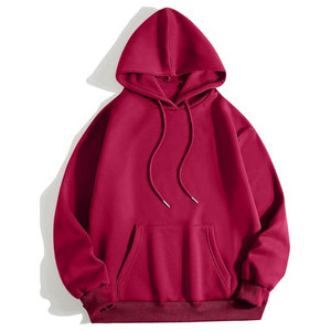 2024 nuevo estilo, sudaderas con capucha de lana de algodón de alta calidad, ropa informal de moda Lisa personalizada para hombres y mujeres, sólida para la temporada de invierno - Product Image 5