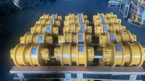 Высокопрочные детали ходовой части бульдозера: опорный каток для D65, D85, D155, SD16, SD22, SD32, одинарный фланцевый каток, качество OEM - Product Image 4