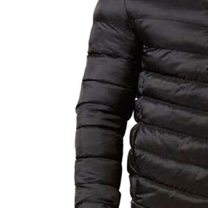 Veste d'hiver matelassée décontractée unisexe pour homme avec fermeture éclair, service OEM disponible, veste matelassée confortable pour l'extérieur - Product Image 5