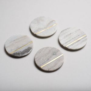 Dessous de verre en bois de table de créateur dernier cri avec support Dessous de verre en bois écologiques géométriques fabriqués à la main par le grossiste indien SCI - Product Image 5