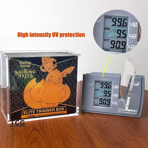 Estuche Protector de Acrílico Resistente a los Rayos UV para Caja de Entrenador Élite de Pokémon Evolutions, Estuche de Exhibición Prismático para Pokémon Scarlet Violet ETB - Product Image 2