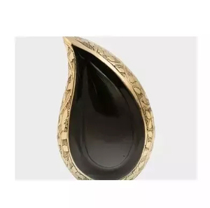 CUSTOM DESIGN CHEAP AND BEST ADULT BRASS TEARDROP CREMATION URNS <b>FUNERAL</b> <b>SUPPLIES</b> - Product Image 1
