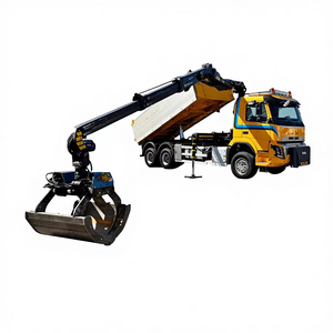 Camion benne d'occasion FMX 420 6X4 avec grue PALFINGER EPS, moteur diesel Euro 5, transmission automatique, caméra de recul, camion lourd 31-40T - Product Image 1