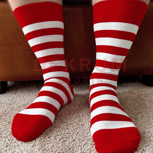 Chaussettes de mode haute longueur personnalisables pour hommes Design décontracté anti-dérapant Nouvelle arrivée Chaussettes de mode personnalisées - Product Image 3